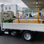 【糟屋郡】新築現場などに２ｔ平車で窓枠やサッシなどを配送するお仕事